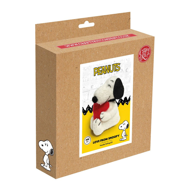 Peanuts - Love from Snoopy Needle Felting Craft Kit