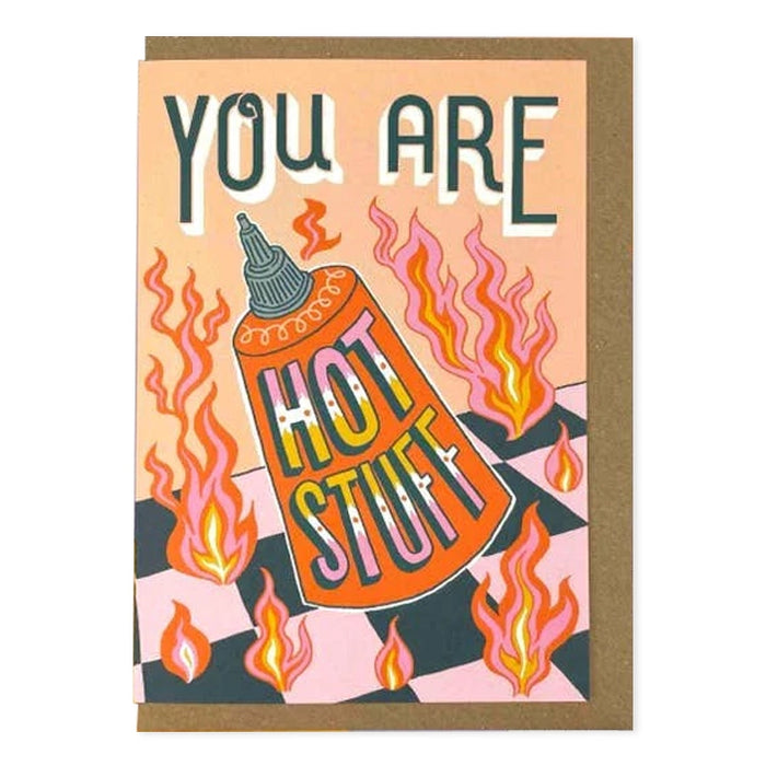 You Are Hot Stuff Card