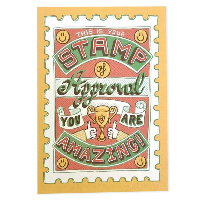 This Is Your Stamp of Approval Card
