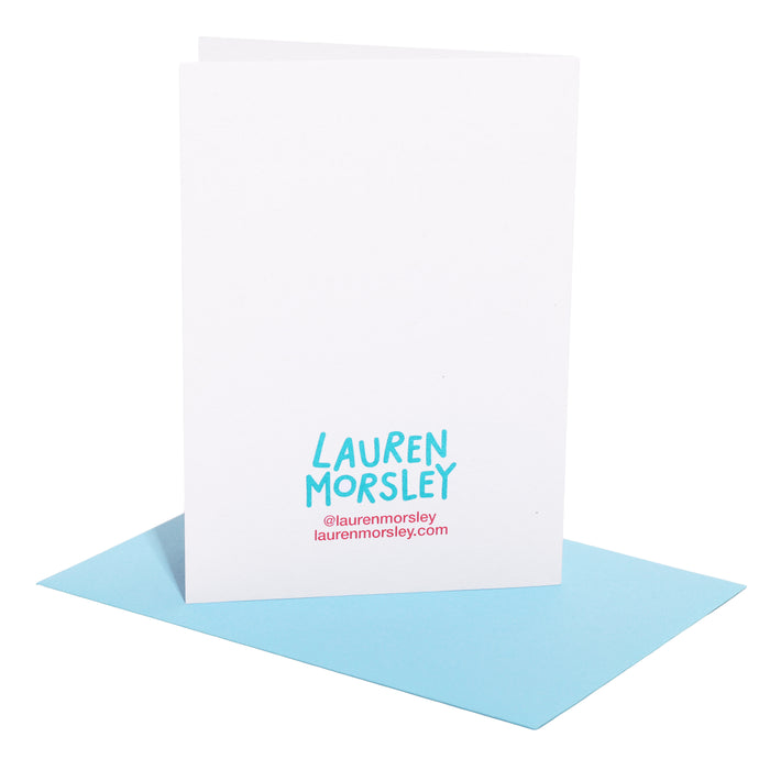 Tree Carols Riso Christmas Card