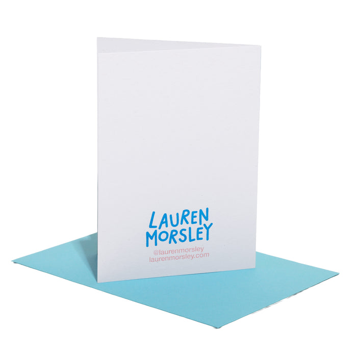 Gingerbread Riso Christmas Card