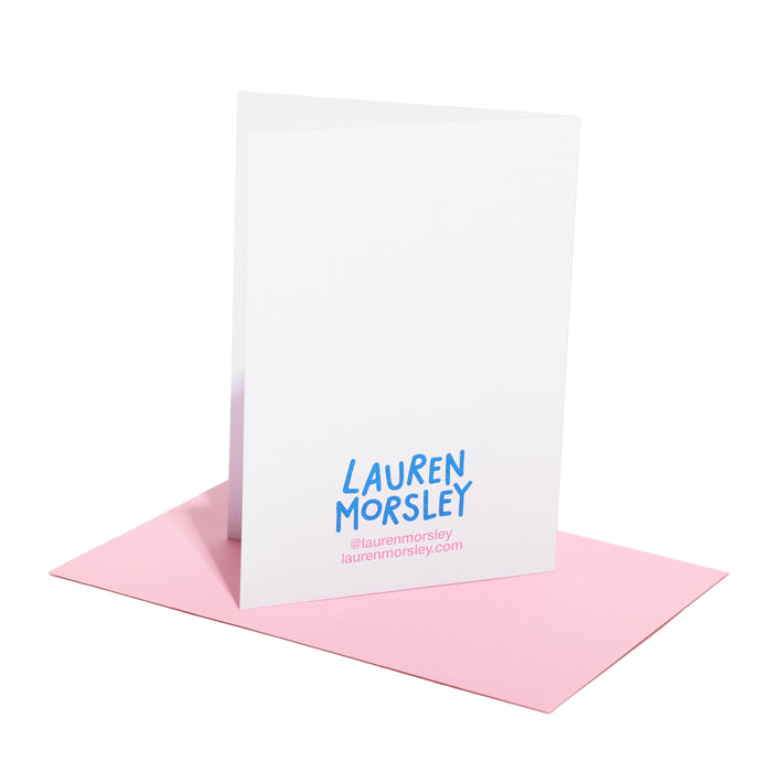 Gifting Penguin Riso Card