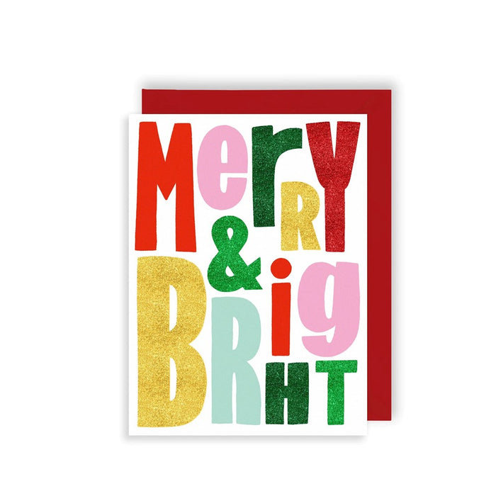 Merry & Bright Christmas Card