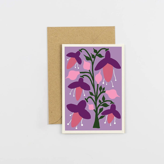 All Occasions Greetings Card Fuscia