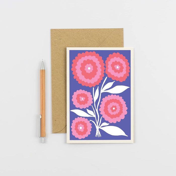 All Occasions Greetings Card Peony