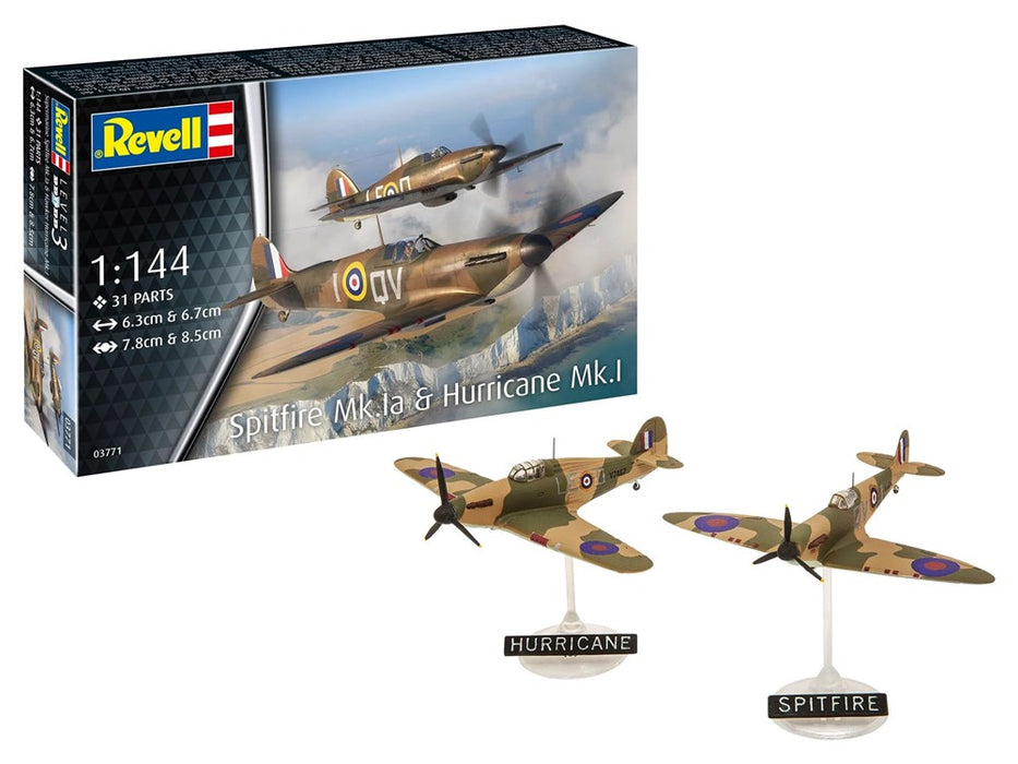 Starter Kit Spitfire Mk.la & Hurricane Mk.l