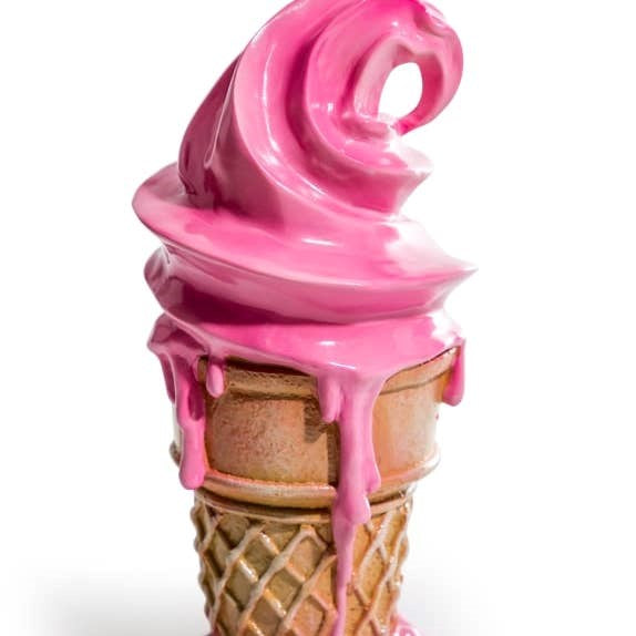 Large Decorative Ice Cream Ornament