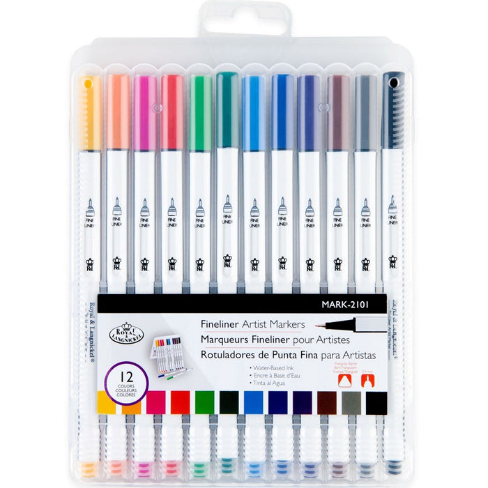 Fineliner Artist Markers 12pc