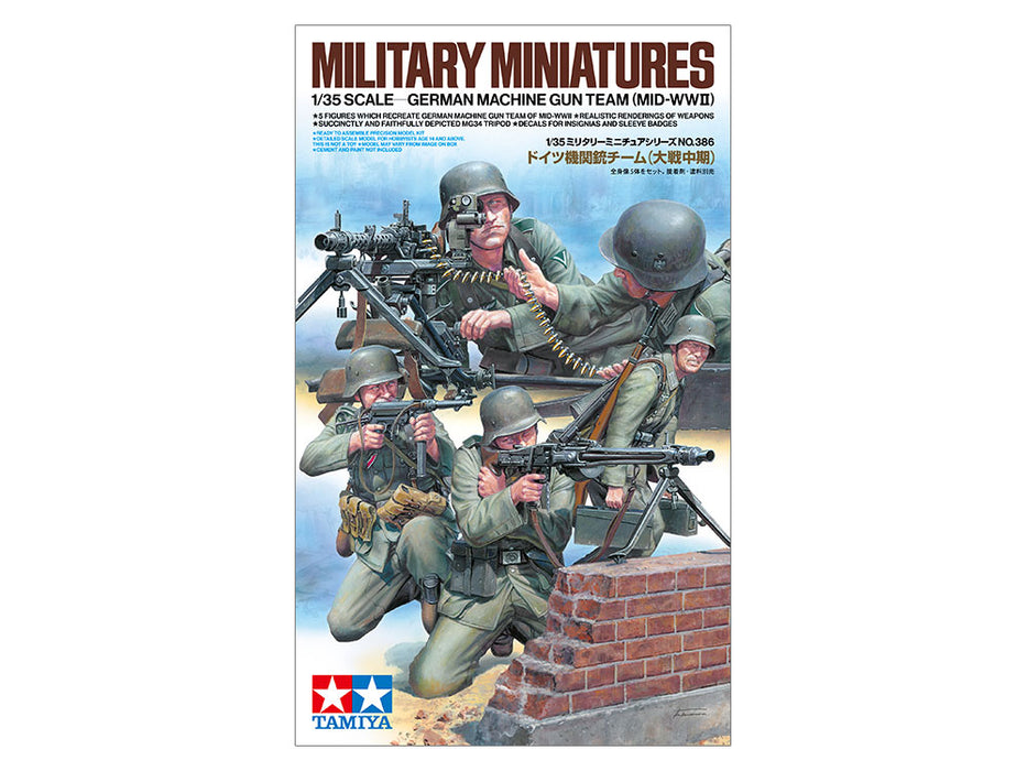 1/35 German Machine Gun Team Mid-WWII