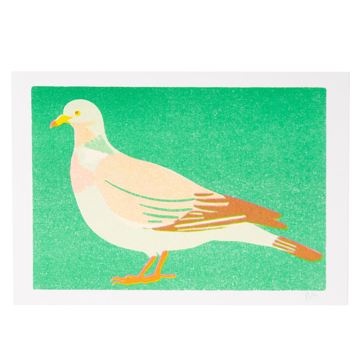 Wood Pigeon Mini Print