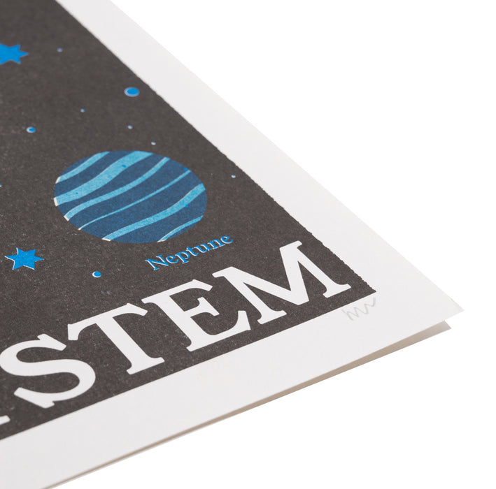 Solar System Risograph