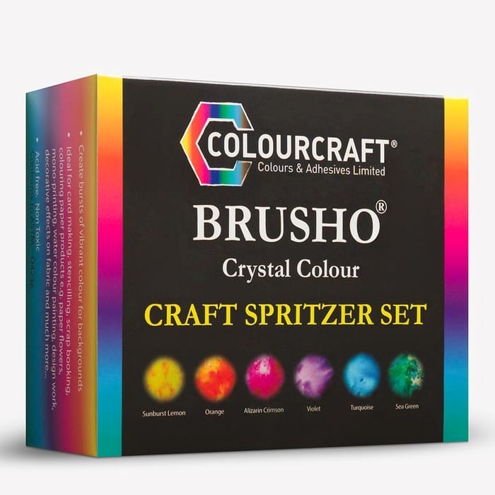 Brusho Craft Spritzer Set