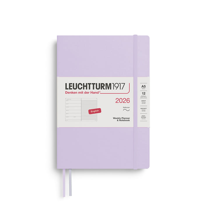 Weekly Planner & Notebook Medium (A5) 2026 Softcover