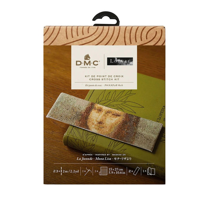 Mona Lisa Bookmark Cross Stitch Kit