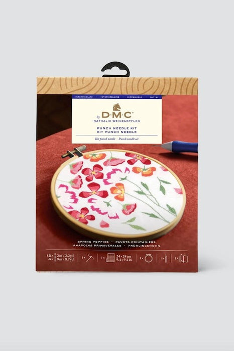 Spring Poppies Punch Needle Kit