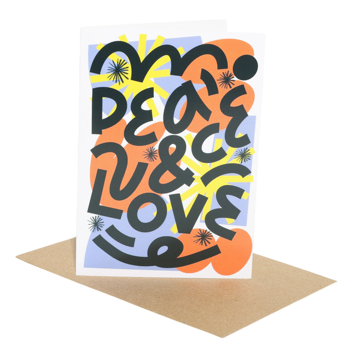Peace and Love Card