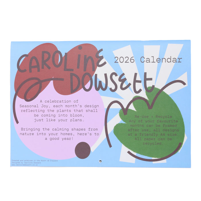 Seasonal Joy 2026 Calendar