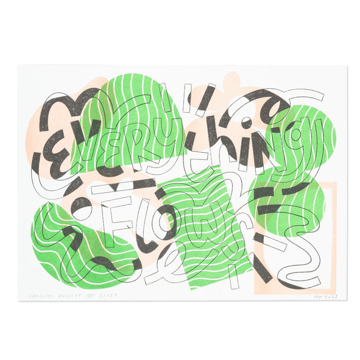 Everything Flows Print