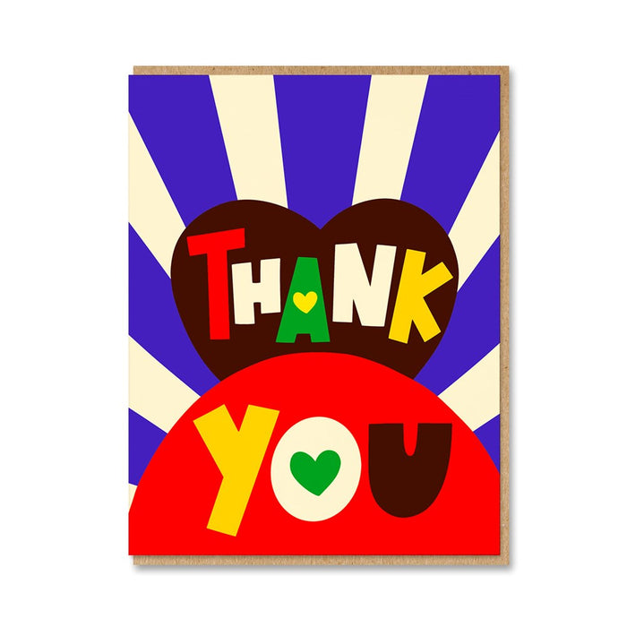 Thank You Stripes Card