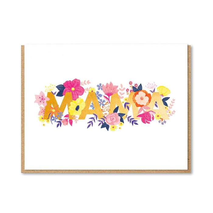 Mama Flowers Card