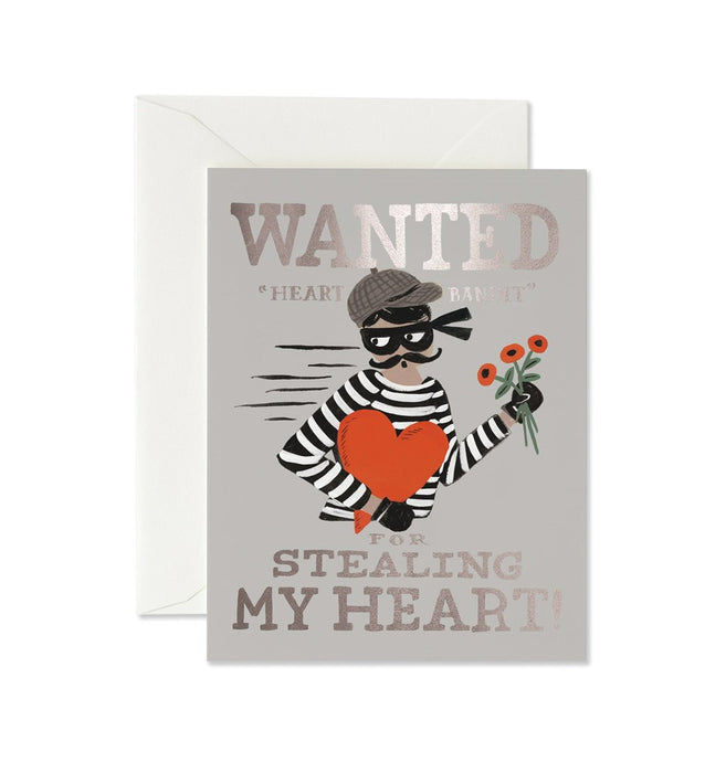 Heart Bandit Silver Card