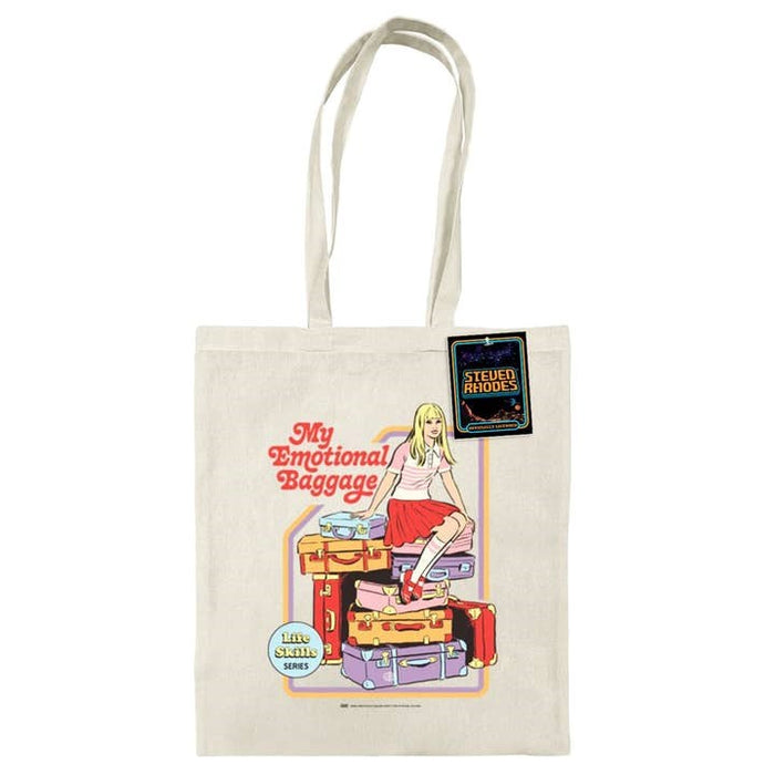 Steven Rhodes (My Emotional Baggage) Natural Tote Bag