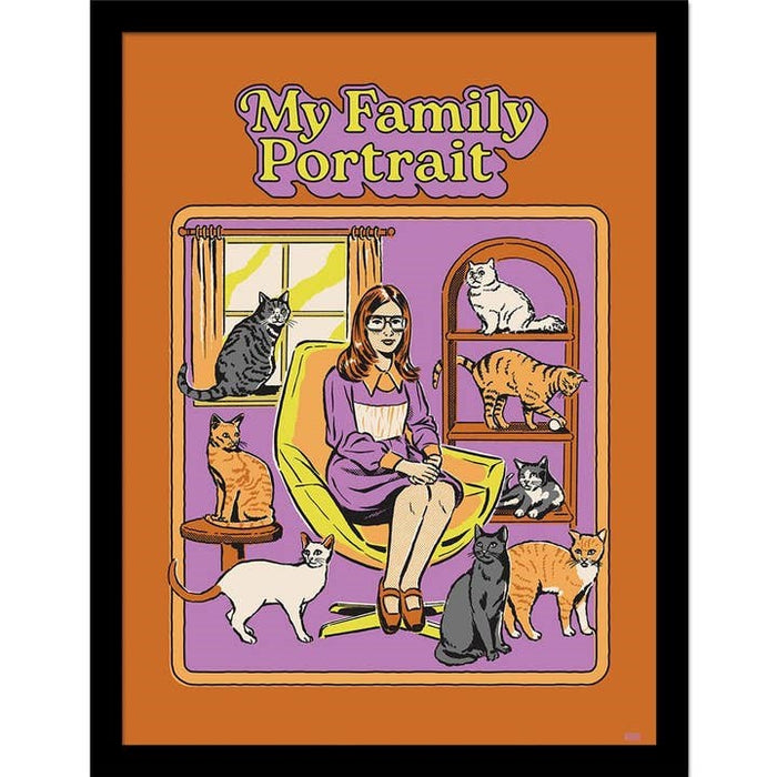 My Family Portrait Art Print