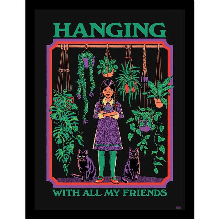 Hanging with All My Friends Art Print