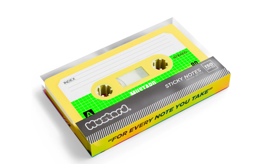 Cassette Sticky Notes