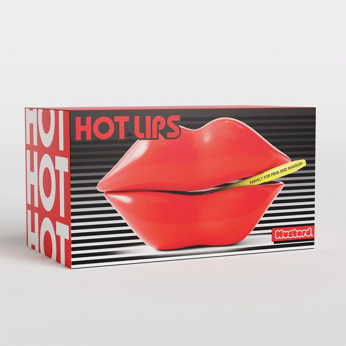 Hot Lips Ceramic Trinket