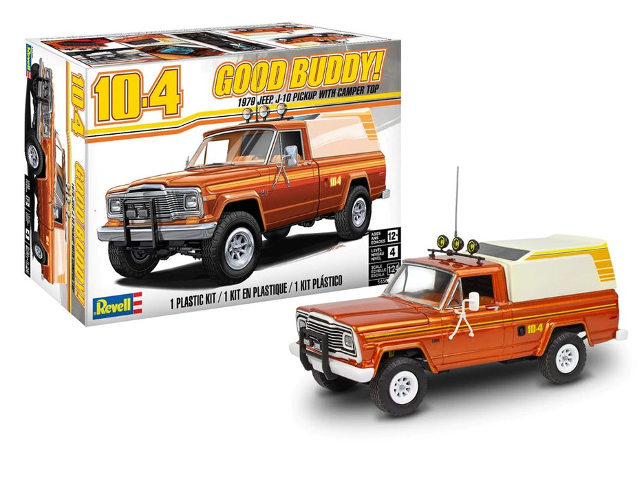 Revell Jeep J-10 pickup with camper