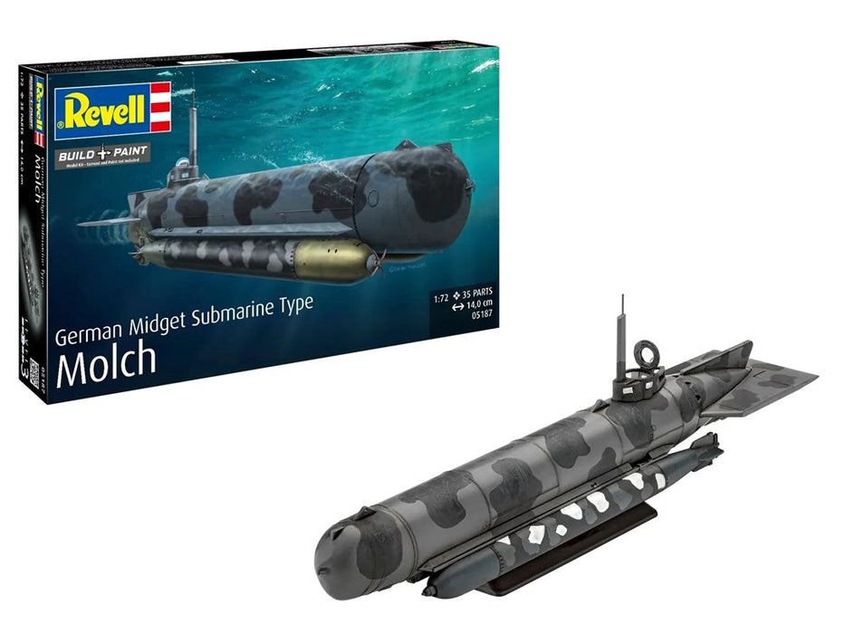 Revell Model Set German Midget Submarine Type Molch