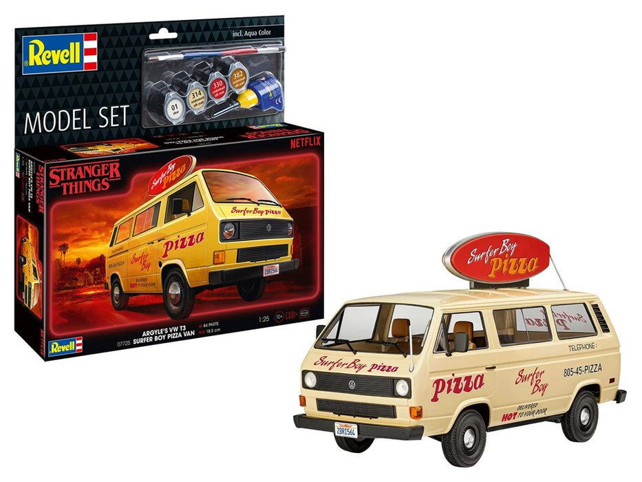 Model Set VW T3 Bus "Surfer Boy": Stranger Things