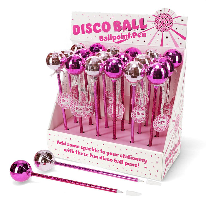 Disco ball pens - Assorted