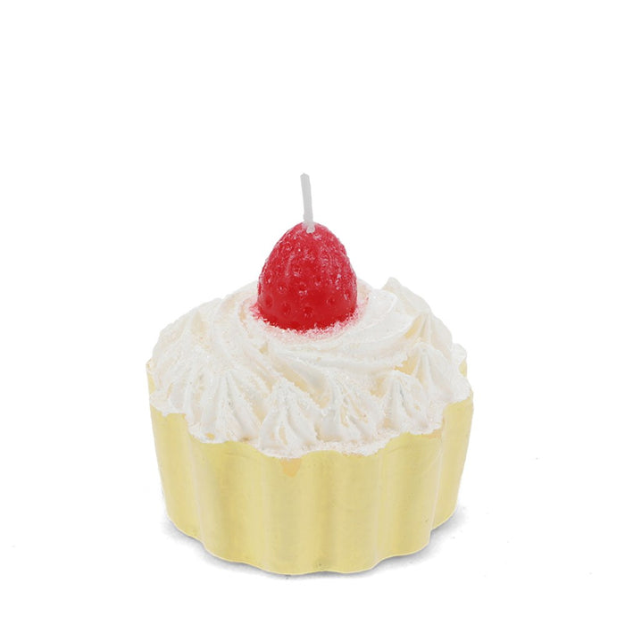 Sweet treat candle - Strawberry cupcake