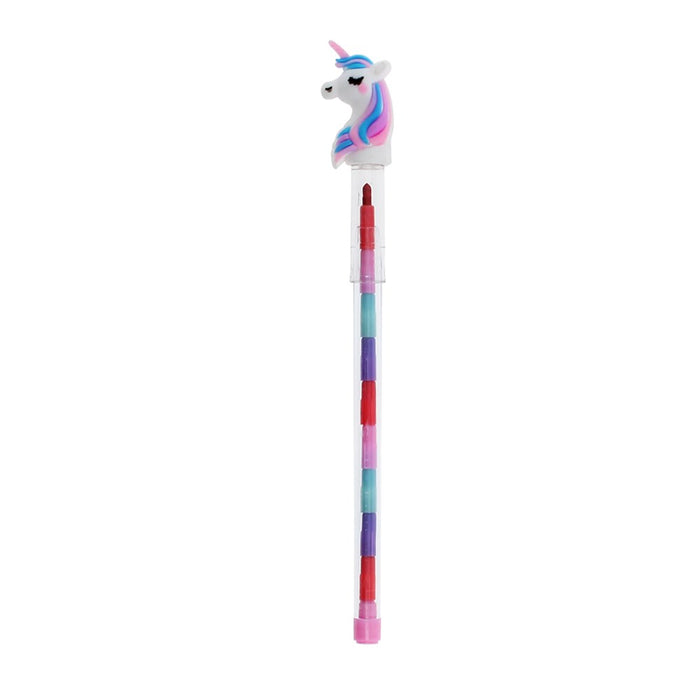 Stackable crayon pen - Unicorn