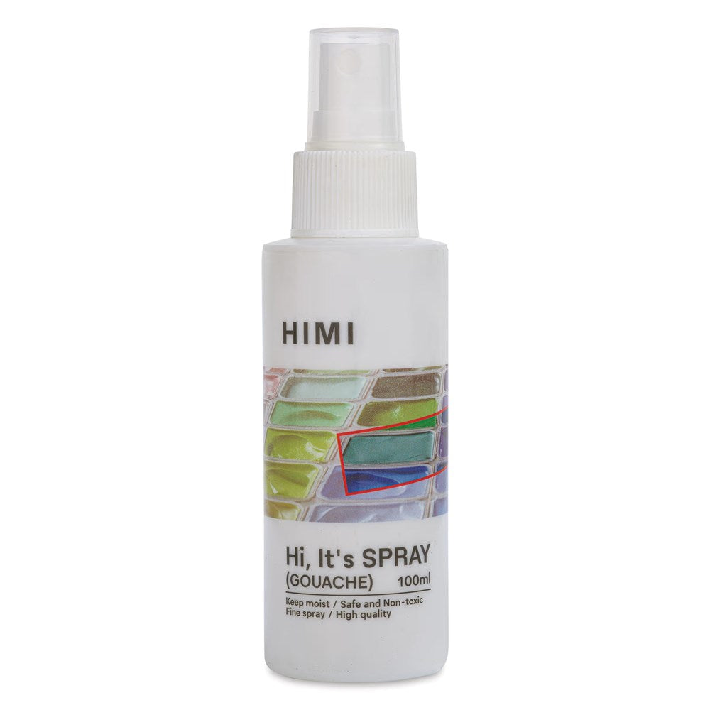 Spray bottle labeled 'HIMI' on a white background