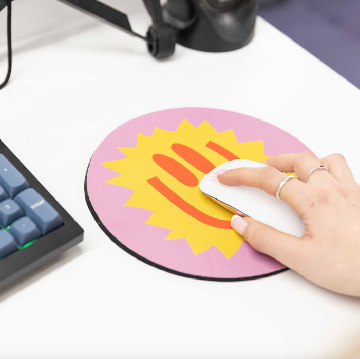 AW Mouse Mat - Happy Sun