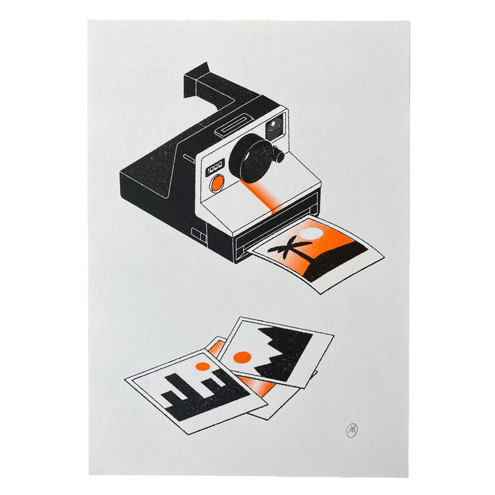 Polaroid Land Camera 1000 Risograph