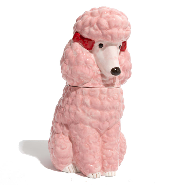 Pink Poodle Storage / Cookie Jar