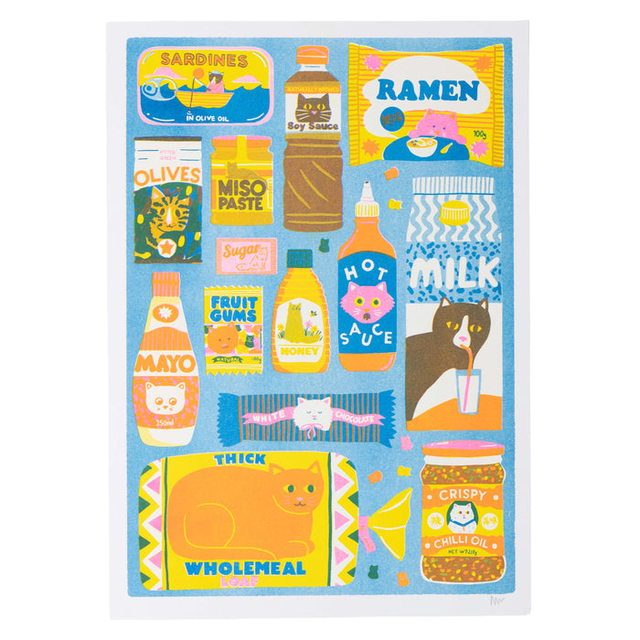Cat Food Print