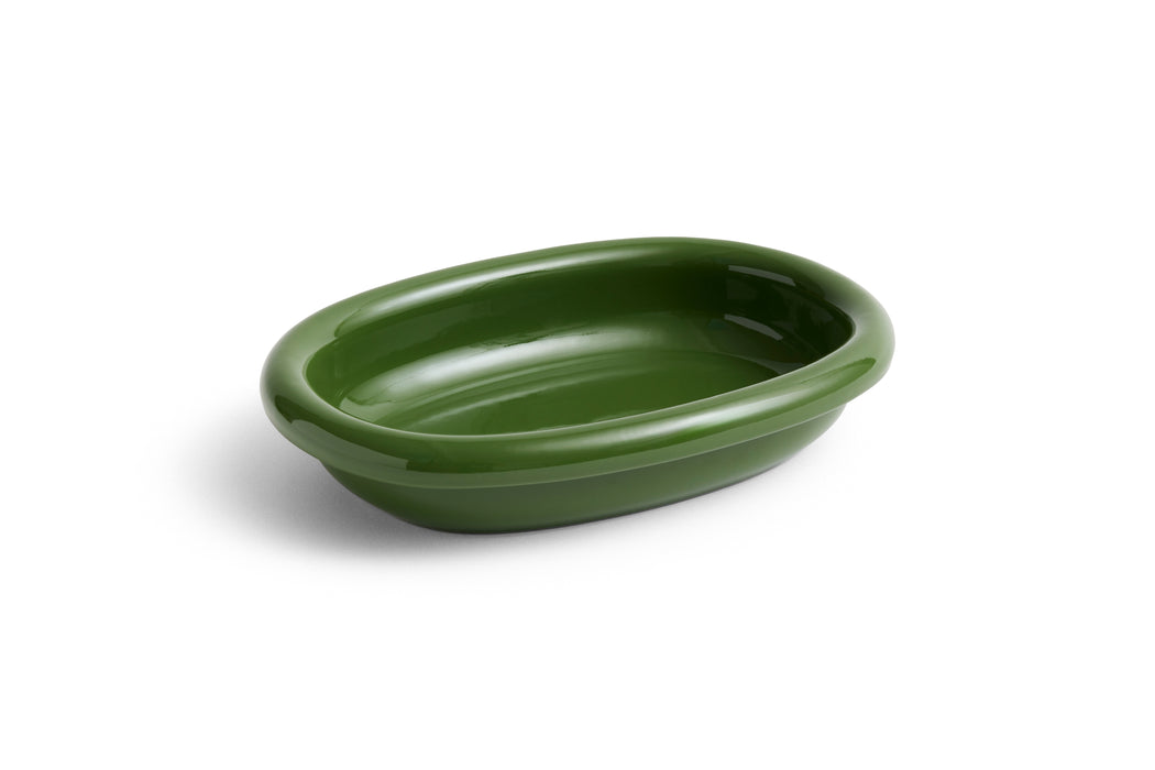 Barro Oval Dish Small - Green