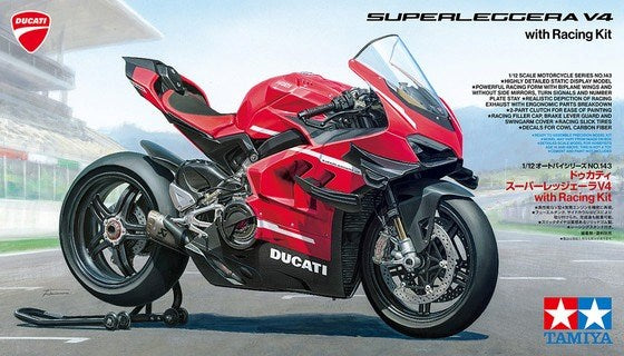 Tamiya Ducati Superleggera V4 with Racing Kit