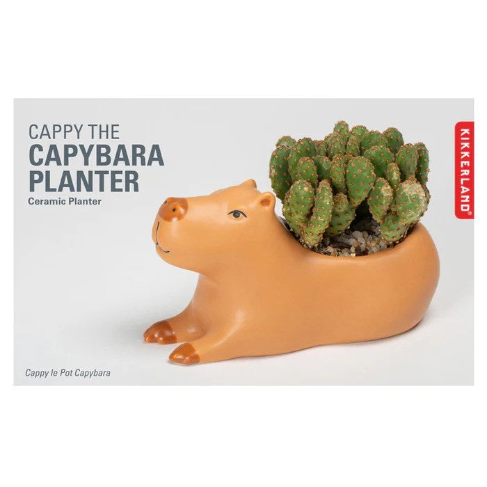 Cappy the Capybara Planter Large