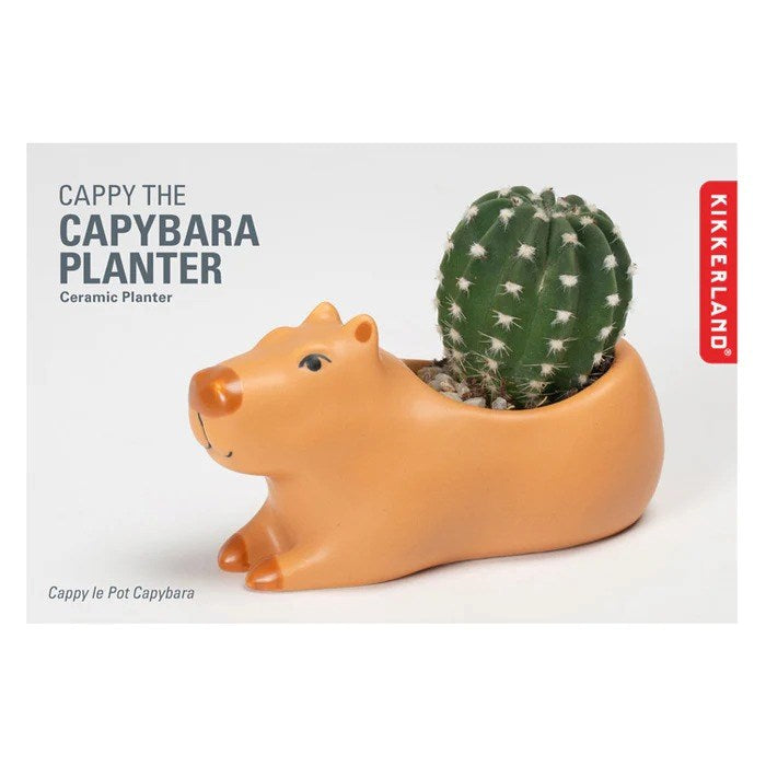 Cappy the Capybara Planter Small