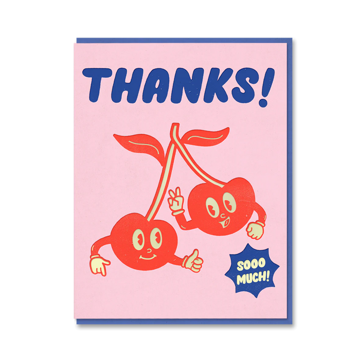 Cherries Thanks So Much Card