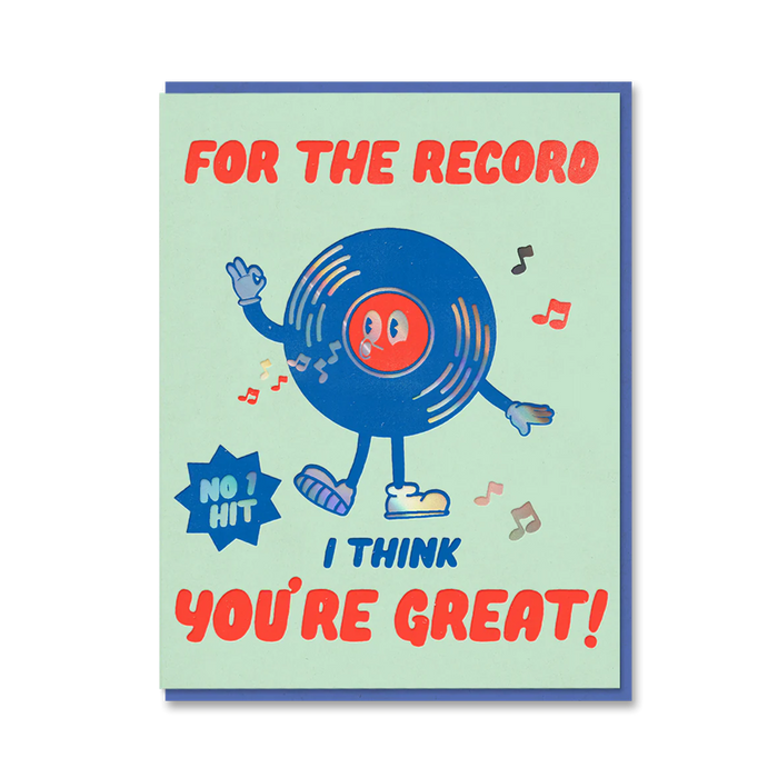 For The Record Card