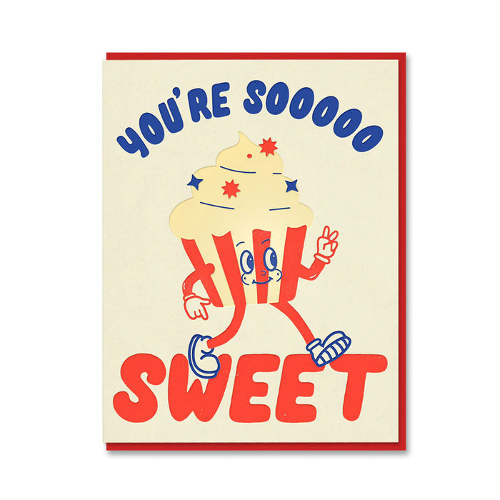 You're So Sweet Cupcake Card