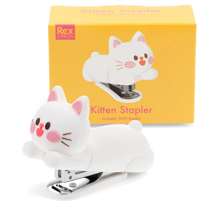 Mini stapler with 1000 staples - Kitten