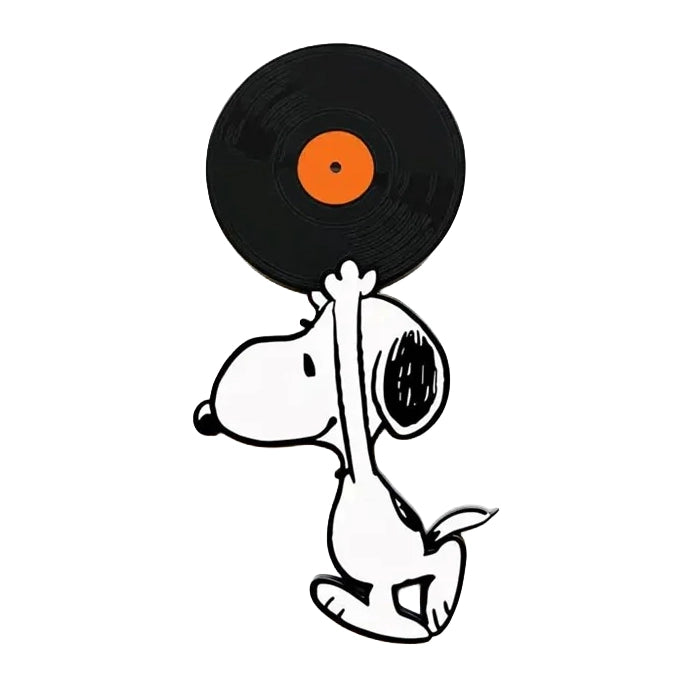 Peanuts Pin Badge - Record